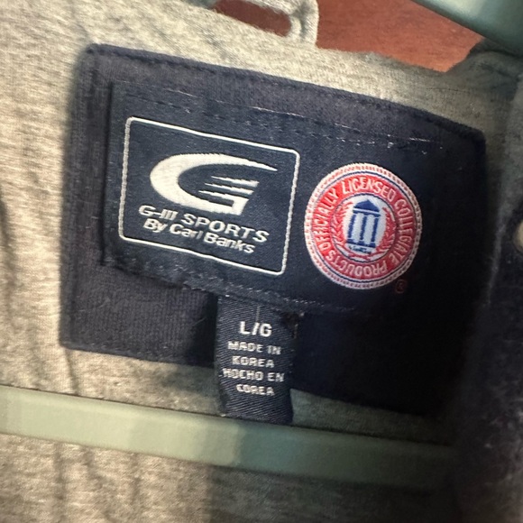 Vintage Notre Dame Navy and Gold Hooded Jacket - Picture 2 of 4